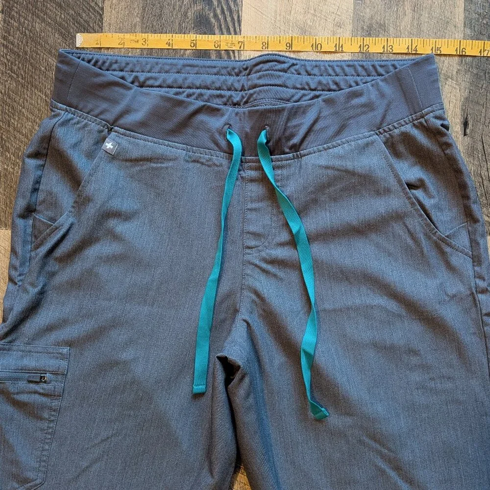 Figs Graphite Gray Set Zamora Joggers & Catarina Scrub Top Medium - Picture 11 of 11